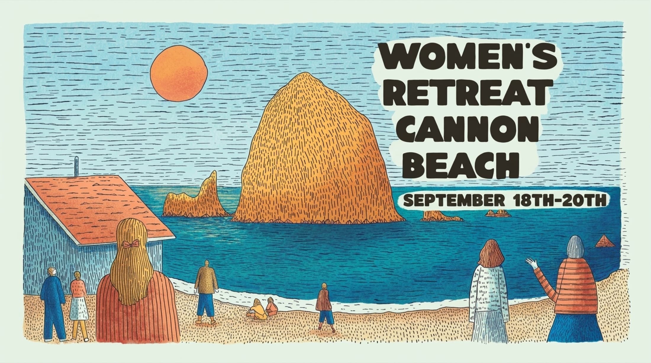 Women's Retreat Cannon Beach September 18th-20th graphic