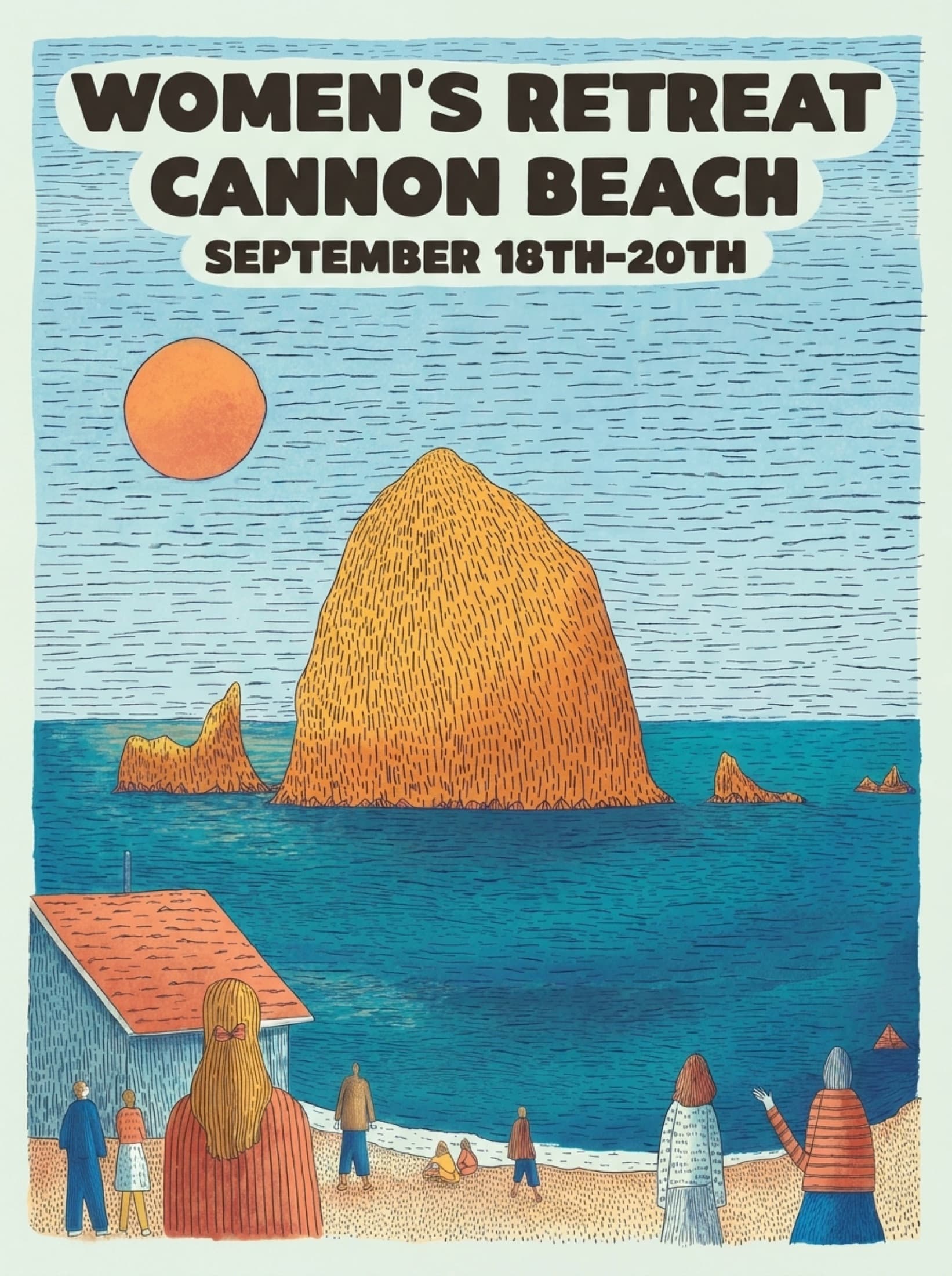 Cannon Beach Women's Retreat 3:4 asset