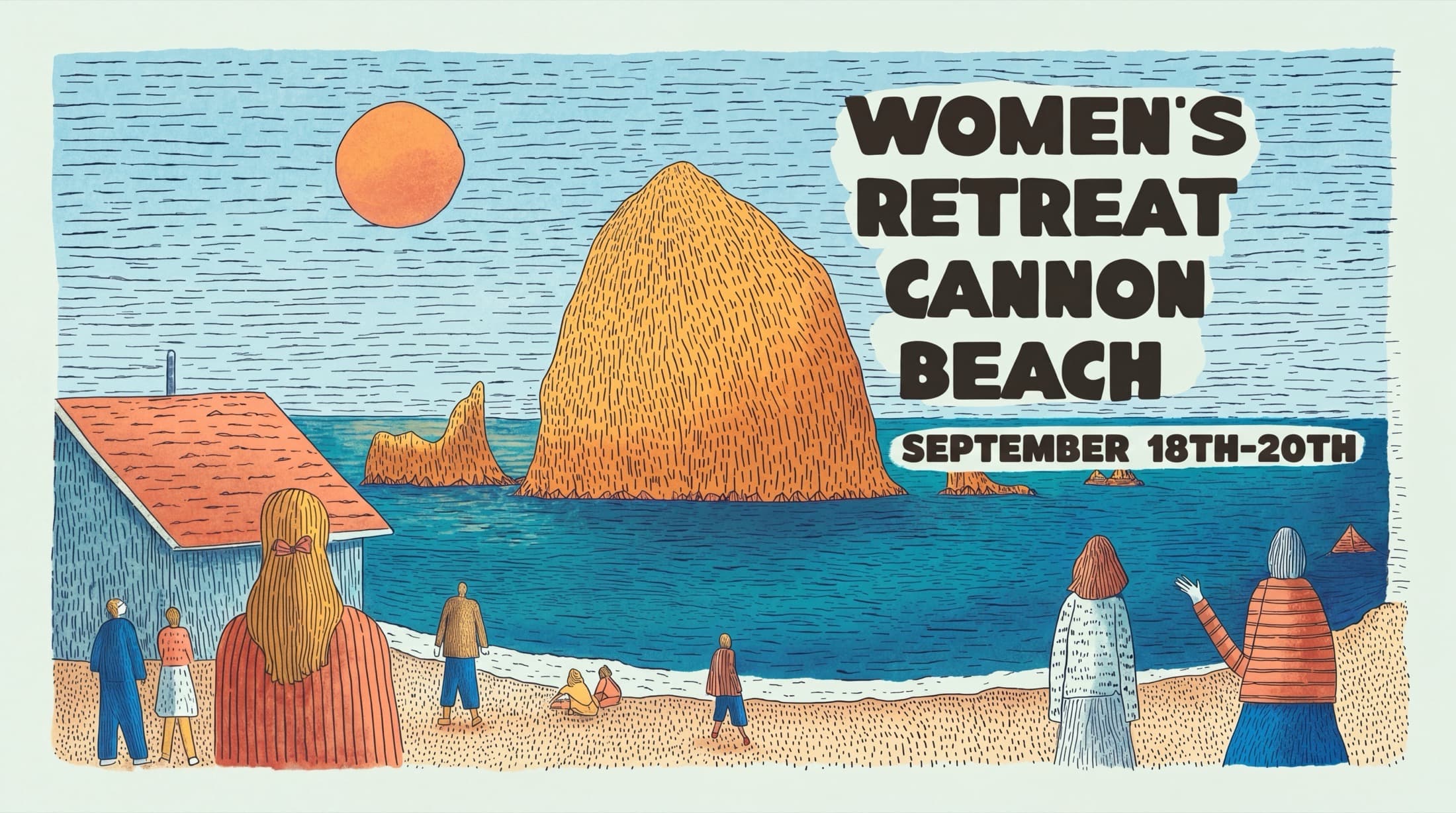 Women's Retreat Cannon Beach September 18th-20th graphic